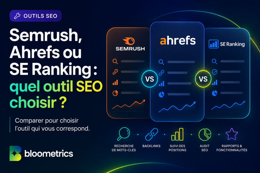 Semrush, Ahrefs ou SE Ranking : quel outil SEO choisir ?