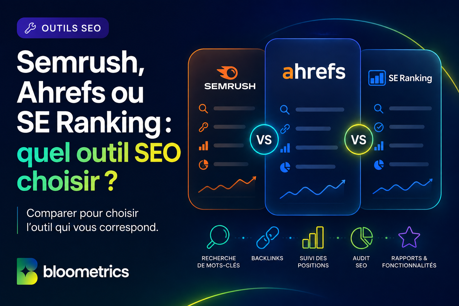Semrush, Ahrefs ou SE Ranking : quel outil SEO choisir ?